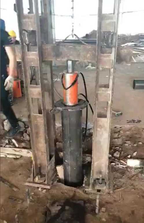 邢台隆尧县钢管桩加固