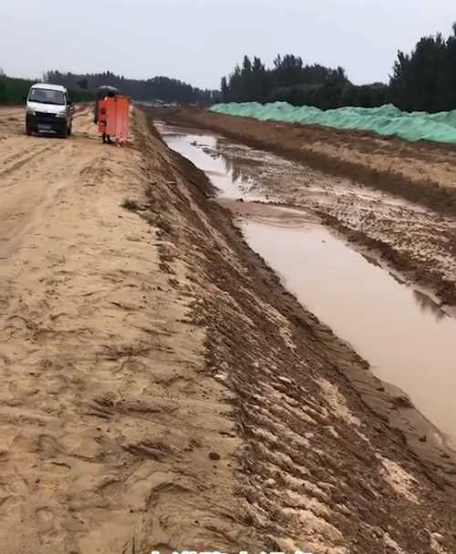 邢台隆尧县河道降水